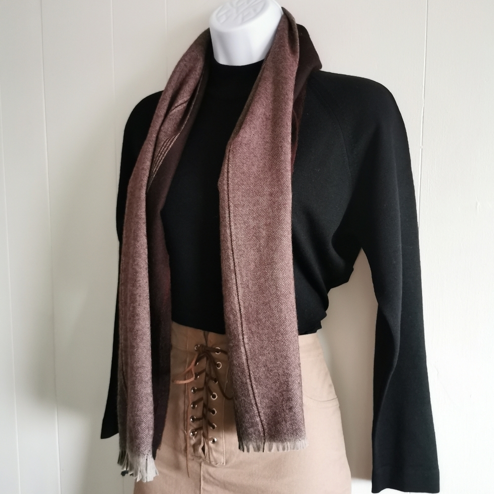 Vintage Brown Scarf
